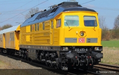 Arnold HN2601S - N - Diesellok BR 233 493-6 Tiger Bahnbau Gruppe, DB, Ep. VI - DC-Sound